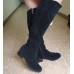 Чоботи замш Hand Made
